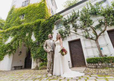 Nicole & Thomas 22.06.2024 / 60 Gäste / Burgunderrot Ritterschloss